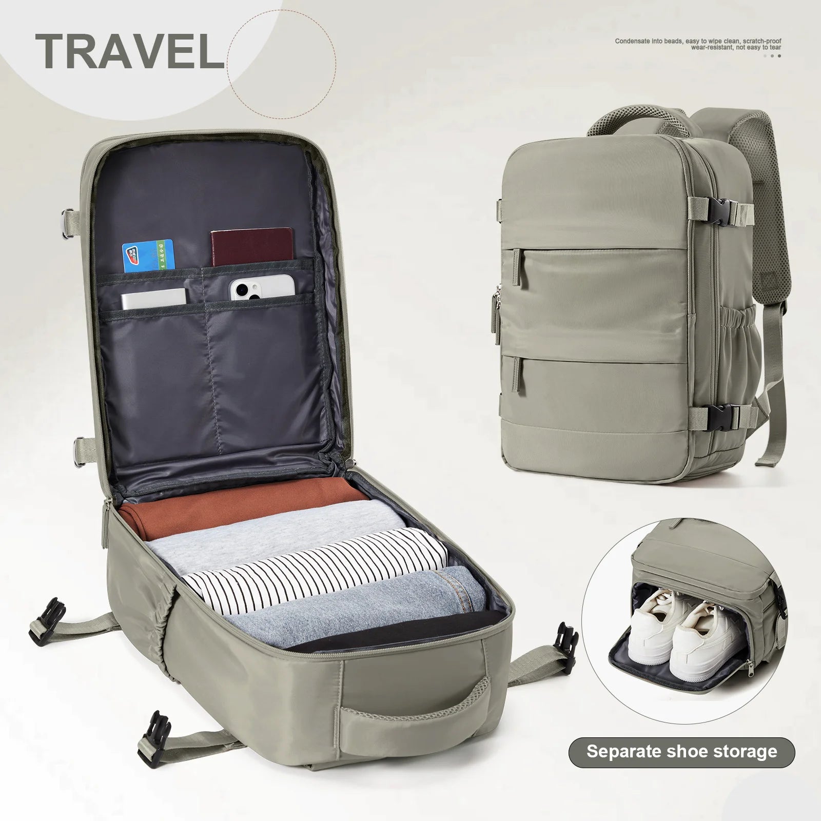 Ryanair Backpack 40X20X25 Cabin Bag Travel Backpack for Men Women Hand Luggage Leisure Laptop Backpack Mochila Para Viaje Cabina